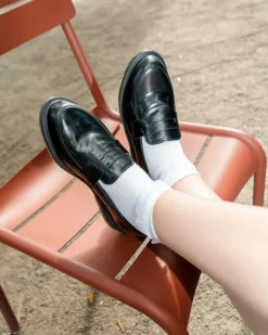 Mocassins Temara en cuir Polished Smooth in Noir