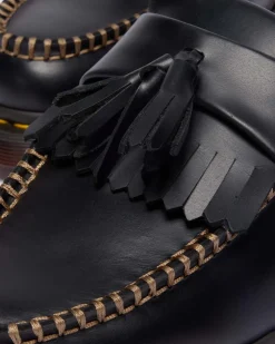 Mules Adrian en cuir in Noir