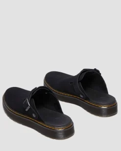 Mules en daim Carlson in Noir