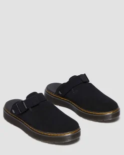 Mules en daim Carlson in Noir
