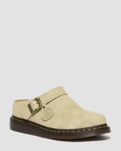 Mules Isham en daim Desert Oasis in Parchment Beige