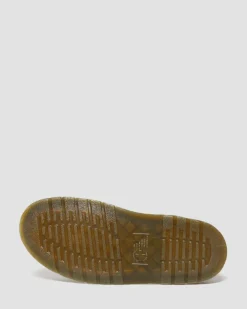 Mules Jorge II en cuir Tumbled Nubuck à brides in Muted Olive