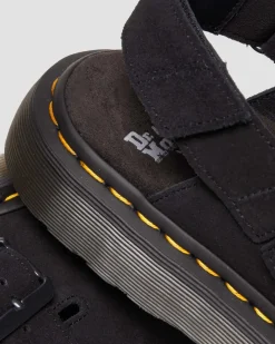Mules Jorge II en daim in Noir