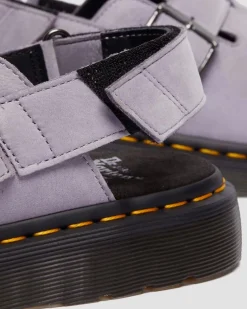 Mules Jorge II en daim in Violet