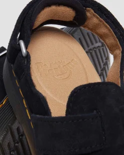 Mules Jorgie en daim Junior in Noir