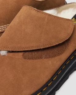 Mules ZebZag AnyWair en daim avec doublure in Marron