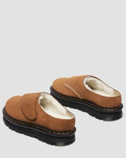 Mules ZebZag AnyWair en daim avec doublure in Marron