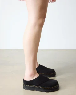 Mules Zebzag AnyWair en daim in Noir