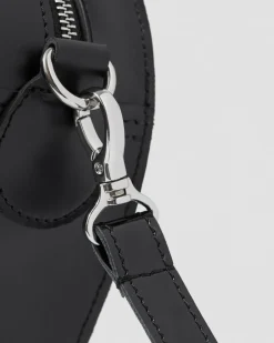 Sac en cuir en forme de cœur&nbsp; in Noir