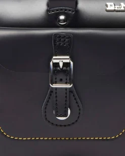 Sac en cuir Kiev à anses supérieures in Noir