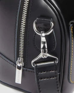 Sac en cuir Kiev à anses supérieures in Noir