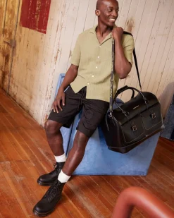 Sac en cuir Smooth in Noir