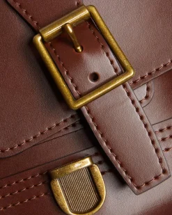 Sacoche BANDOULIÈRE vegan camel in Tan