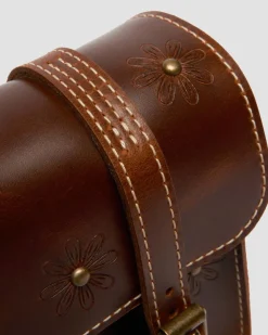 Sacoche en cuir Mayhem 18 cm in Tan
