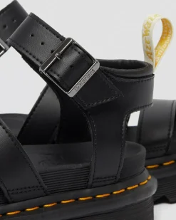 Sandales Blaire Felix Rub Off vegan à brides in Noir