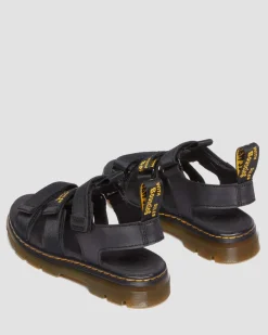 Sandales Callan Extra Tough en cuir Junior in Noir