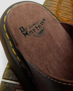 Sandales Josef en cuir Grizzly in Marron Foncé