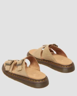 Sandales Josef en daim in Tan