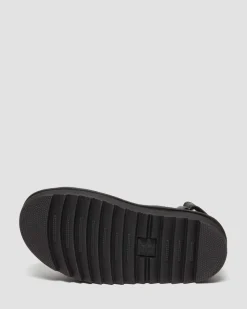 Sandales Kimber II Logo Webbing in Noir