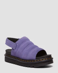 Sandales Kole en daim in Violet Crépuscule