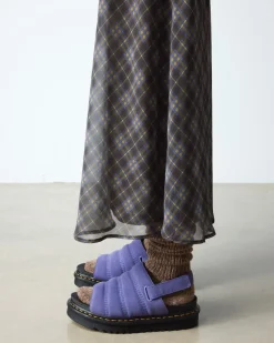 Sandales Kole en daim in Violet Crépuscule