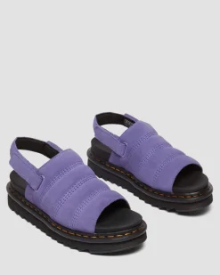 Sandales Kole en daim in Violet Crépuscule