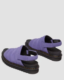 Sandales Kole en daim in Violet Crépuscule