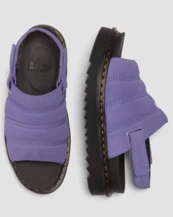 Sandales Kole en daim in Violet Crépuscule