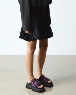 SANDALES MATTISON in Noir & Rose Multi