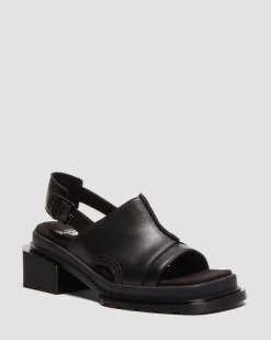 Sandales Maybole en cuir Wanama in Noir