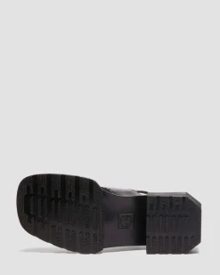 Sandales Maybole en cuir Wanama in Noir