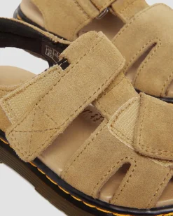 Sandales Moby II en daim Bronx camel pour tout-petit in Tan