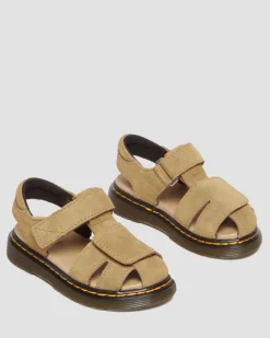 Sandales Moby II en daim Bronx camel pour tout-petit in Tan