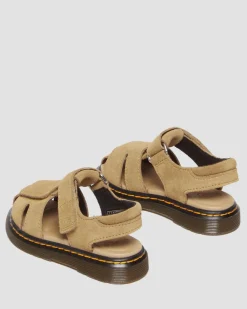 Sandales Moby II en daim Bronx camel pour tout-petit in Tan