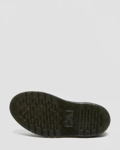 Sandales plateformes Quad Clarissa II en cuir Milled Nappa in Noir