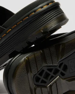 Sandales plateformes Zebzag en daim in Noir