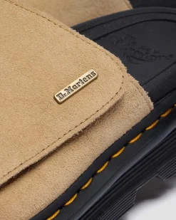 Sandales plateformes Zebzag en daim in Tan