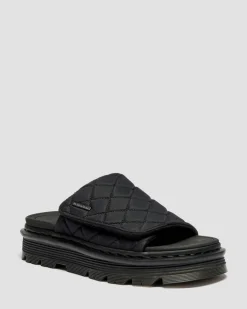 Sandales plateformes Zebzag en Econyl Canvas in Noir