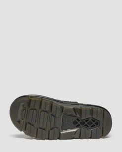 Sandales plateformes Zebzag en Econyl Canvas in Noir
