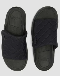 Sandales plateformes Zebzag en Econyl Canvas in Noir