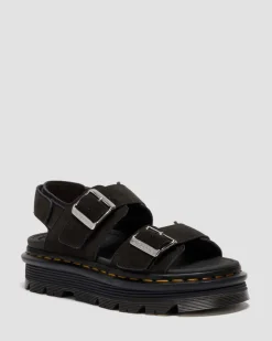 Sandales Zebzag en daim in Noir