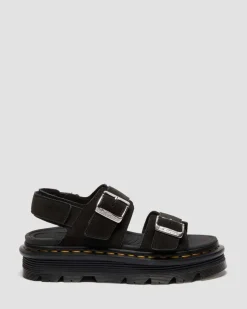 Sandales Zebzag en daim in Noir