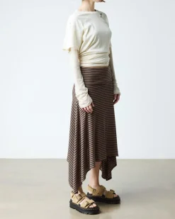 Sandales Zebzag en daim in Tan